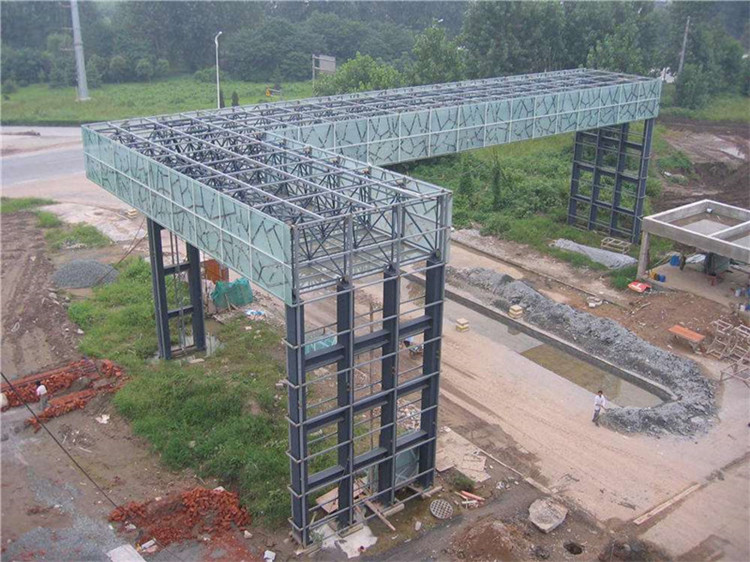 信州区收费站网架